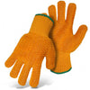 Boss Men's Indoor/Outdoor Knit Work Gloves Orange L 1 pair