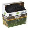 Miracle-Gro Soaker Grade Black Rubber Garden Hose Kit 3/8 Dia. in. x 100 L ft.