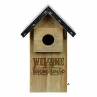 Rustic Bluebird Bird House, Cedar