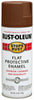 Rust-Oleum Stop Rust Red Rock Flat Sheen Spray Paint 12 oz. (Pack of 6)