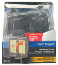 Carlon Lamson & Sessons 2CKPM 2 Gang Code Keeper® Weatherproof Cover                                                                                  