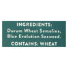 Blue Evolution - Wheat and Seaweed Pasta - Rotini - Case of 6 - 12 oz.