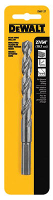 27/64-In. Black Oxide Drill Bit