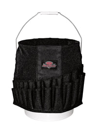 Bucket Boss Black 44-Pocket Bucket Organizer 12 L x 11-1/2 H x 12 W in.