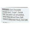 Bark Thins Snacking Dark Chocolate Pretzel - Sea Salt - Case of 9 - 10 oz.