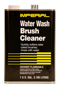 Imperial  Water Wash  Brush Cleaner  1 gal. (Pack of 4)