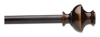 Umbra  Bronze  Curtain Rod  28 in. L x 48 in. L