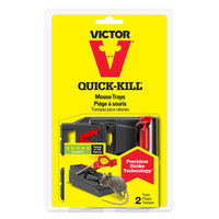 Victor M140S Quick Kill Mouse Trap (Pack of 6)