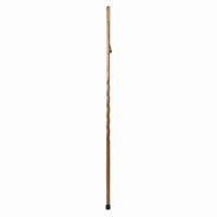 Brazos Walking Sticks Twisted Trekker Walking Cane Oak 1 pk