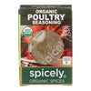 Spicely Organics - Organic Seasoning - Poultry - Case of 6 - 0.35 oz.