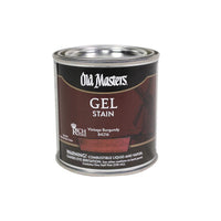 Old Masters Semi-Transparent Vintage Burgundy Oil-Based Alkyd Gel Stain 0.5 pt