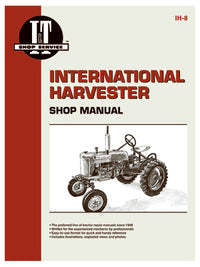 Tractor Shop Manual, International Harvester Diesel