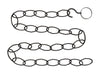 National Hardware Black Steel 36 in. H Extender Chain (Pack of 5)