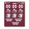 Mississippi State University 12 Count Mini Decal Sticker Pack