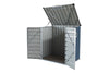 Build-Well 5 ft. x 3 ft. Metal Horizontal Modern Storage Shed without Floor Kit