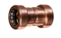 Mueller 1/2 in. Push X 1/2 in. D Sweat Copper Coupling