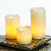 Inglow  White  Pillar  Candle  2 3 4 in. H