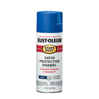 Rustoleum 248633 12 Oz Indigo Satin Spray Enamel (Pack of 6)