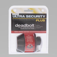 Ultra Security Plus Oil Rubbed Bronze Metal Single Cylinder Deadbolt