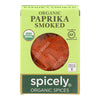 Spicely Organics - Organic Paprika - Smoked - Case of 6 - 0.45 oz.