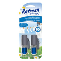 Refresh Your Car Fresh Linen CS Scent Air Freshener 2.11 oz (Pack of 4)