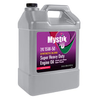 Engine Oil, Heavy-Duty Synthetic Blend, 15W-50, 2-Gallons