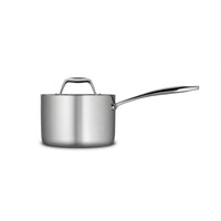 Tri-Ply Clad 2 Qt Covered Stainless Steel Sauce Pan