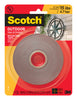 Scotch Mount Double Sided 1 in. W X 175 in. L Mounting Tape Gray