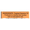 International Collection Sesame Oil - Toasted - Case of 6 - 8.45 Fl oz.