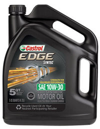 Edge Motor Oil, 10W-30, 5.1-Qts. (Pack of 3)