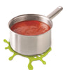 Zeal  4 in. W x 9-1/2 in. L Red or Green  Footprint Trivet