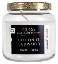 Candle lite 4274237 14 Oz Coconut Oudwood CLCo Jar Candle With Metal Lid (Pack of 3)