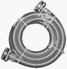 Homewerks 3/4 in. Hose Thread in. X 3/4 in. D Hose Thread 48 in. Braided Stainless Steel Washing Mac