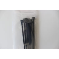 Black Point Products 11.1 in. L Black Cable Tie 10 pk