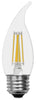 GE Relax CAM E26 (Medium) LED Bulb Soft White 40 Watt Equivalence 4 pk