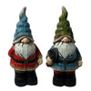 Alpine Resin Assorted 17 in. Garden Gnome Statue (Pack of 2)