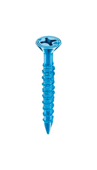 ITW  Tapcon  3/16 in. Dia. x 1-1/4 in. L Steel  Flat Head Concrete Screw Anchor  75 per box