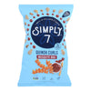 Simply7 Quinoa Curls - Mesquite BBQ - Case of 12 - 3.5 oz.