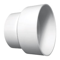 Charlotte Pipe Schedule 40 2 in. Hub X 3 in. D Hub PVC Reducing Coupling