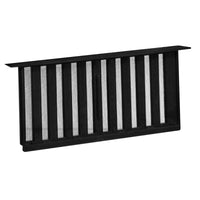 Vestal 8 in. H x 16 in. W Black Plastic Foundation Vent (Pack of 12)