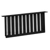 Vestal 8 in. H x 16 in. W Black Plastic Foundation Vent (Pack of 12)