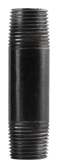 Pipe Decor 3/8 in. FIP  T X 3/8 in. D FIP  Black Steel Pipe Decor Connector (Pack of 12).