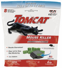 Tier 3 Refillable Mouse Bait Station With Eight 1-oz. Refills