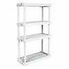 Maxit  54-1/2 in. H x 32 in. W x 14 in. D Resin  Shelving Unit