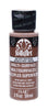 Plaid FolkArt Satin Teddy Bear Brown Hobby Paint 2 oz. (Pack of 3)