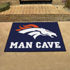 NFL - Denver Broncos Man Cave Rug - 34 in. x 42.5 in.