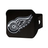 NHL - Detroit Red Wings Black Metal Hitch Cover