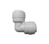 PEX Pipe Fitting, Quick Connect Elbow, 3/8-In.