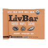 Livbar - Bar Coffee Maple Cacao - Case of 12-1.55 OZ