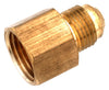 Amc 754046-1008 5/8" X 1/2" Brass Lead Free Female Flare Coupling (Pack of 5)